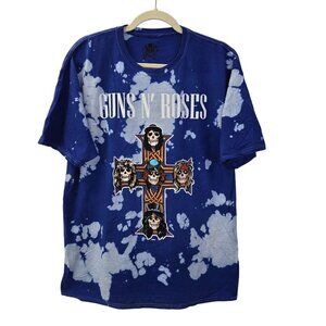 NWOT Guns N' Roses Tie Dye Graphic Licensed Band Concert Tee Size XL